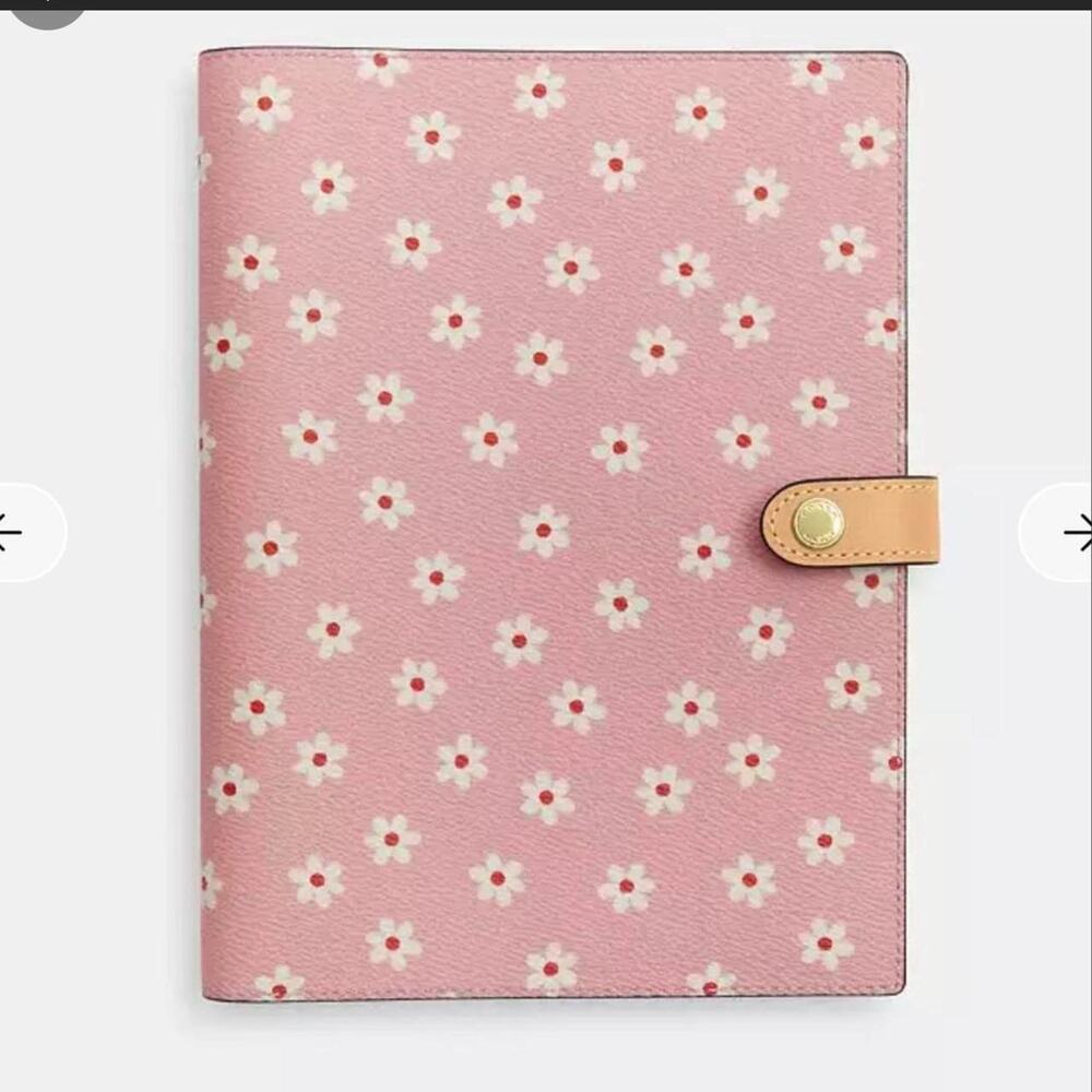Pink coach floral planner floral